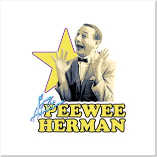 Peewee Herman Star Posters and Art